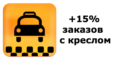 Детские автокресла для такси